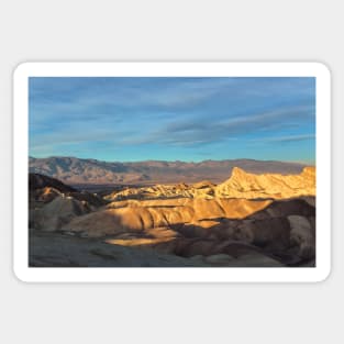 Zabriskie Sunrise Sticker